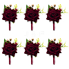 Silk Brooch LS-AJEW-WH0240-16-1