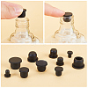 Gorgecraft 40Pcs 5 Style Silicone Hole Plugs AJEW-GF0008-05B-5