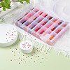 288G 24 Colors Glass Seed Beads SEED-JQ0005-01B-2mm-5