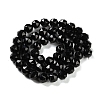 Natural Black Tourmaline Beads Strands G-NH0021-A24-01-3