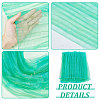 Gradient Pleated Polyester Organza Fabric DIY-WH0349-125-4