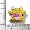 Little Monster Silicone Beads SIL-R014-02B-3