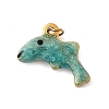 304 Stainless Steel Enamel Pendants STAS-B093-33G-05-1