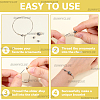 12Pcs 1MM Brass Box Chain Adjustable Slider Bracelets KK-SC0007-32P-6
