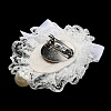 Romantic Classic Polyester Lace Bowknot Brooch for Women JEWB-B011-02D-2