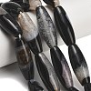 Natural Agate Beads Strands G-L654-G20-01B-1