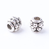 Tibetan Style Alloy Spacer Beads TIBE-Q063-26AS-RS-1
