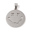 Non-Tarnish 201 Stainless Steel Pendants STAS-A094-12P-1