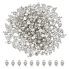 200Pcs Brass Pave Clear Cubic Zirconia Connector Charms KK-FH0007-70P-1