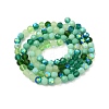 Electroplate Glass Beads Strands X1-EGLA-P048-A05-2