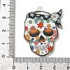 Halloween Theme Printed Acrylic Pendans OACR-Q056-01B-3