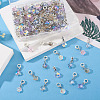 105Pcs 7 Styles Glass European Dangle Charms HJEW-TAC0130-5