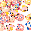 30Pcs 6 Styles Animal Theme Opaque Resin Cabochos RESI-TA0005-21-3
