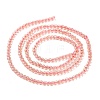 Transparent Glass Beads Strands LS-GLAA-H021-04-27-4