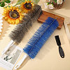 2Pcs 2 Colors Plastic & Nylon Brushes TOOL-CA0001-35-5