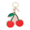 1Pc PU Leather Alloy Keychains KEYC-TA0001-44-1