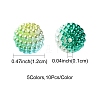 50Pcs 5 Colors Imitation Pearl Acrylic Beads OACR-FS0001-62B-4