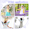 HOBBIESAY 2Pcs 2 Colors Children's Costume Angel Wings DIY-HY0001-17B-6
