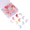 100Pcs 10 Colors Glass Pendants GLAA-CJ0001-47-7