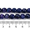 Natural Agate(Dyed & Heated) Beads Strands G-G079-A09-03-5