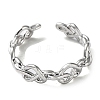 Brass Open Cuff Rings for Women LS-RJEW-G296-01P-2