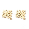 Brass Pendants LS-KK-Z010-18G-2