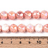 Anti-Tarnish Electroplate Glass Beads Strands X-GLAA-N010-10mm-05-3
