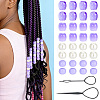 1Bag Plastic Hair Braiding Tool FIND-PA0001-59-1