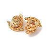 Brass Micro Pave Cubic Zirconia Pendants KK-K382-51G-2