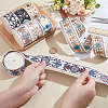 24 Yads 8 Colrs Polyester Ribbon OCOR-PH0006-61-3