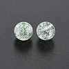 Transparent Crackle Acrylic Beads MACR-S373-66-N03-3