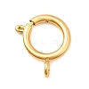 Brass Spring Ring Clasps KK-D407-20G-G-1