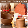 3Pcs Steel Wire Clay Cutter AJEW-CN0007-89A-4