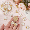 30Pcs Drawbench Style Natural Freshwater Shell Beads Strands BSHE-PA0001-05-3