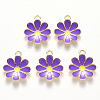 Alloy Enamel Pendants X-ENAM-S121-116D-2