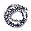 Terahertz Stone Beads Strands  G-A021-10-3