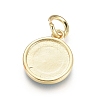 Golden Plated Brass Charms ENAM-L028-002-3