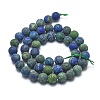 Natural Chrysocolla and Lapis Lazuli Beads Strands G-I254-02A-2