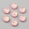 Transparent Resin Cabochons RESI-WH0038-47F-1