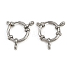 304 Stainless Steel Spring Ring Clasps STAS-B095-03P-04-1