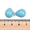 Electroplate Opaque Glass Beads GLAA-A044-02C-3