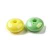 UV Plating Opaque Acrylic Beads MACR-F083-13-2