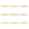 9Pcs Nickel Custom Self-adhesive Picture Stickers DIY-WH0450-183-1