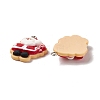 Christmas Theme Opaque Resin Pendants LS-FIND-E025-03-3