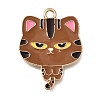 Alloy Enamel Pendants FIND-E047-02KCG-07-1