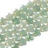 Natural Green Aventurine Beads Strands G-P573-C06-01A-2