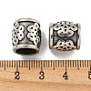 316 Surgical Stainless Steel European Beads STAS-Q326-01AS-02-3