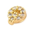 Rack Plating Brass Micro Pave Cubic Zirconia Cabochons KK-F874-04G-Q-2