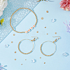 120Pcs 6 Styles Brass Spacer Beads KK-DC0003-63-5