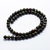 Natural Bloodstone Beads Strands G-I199-21-4mm-2